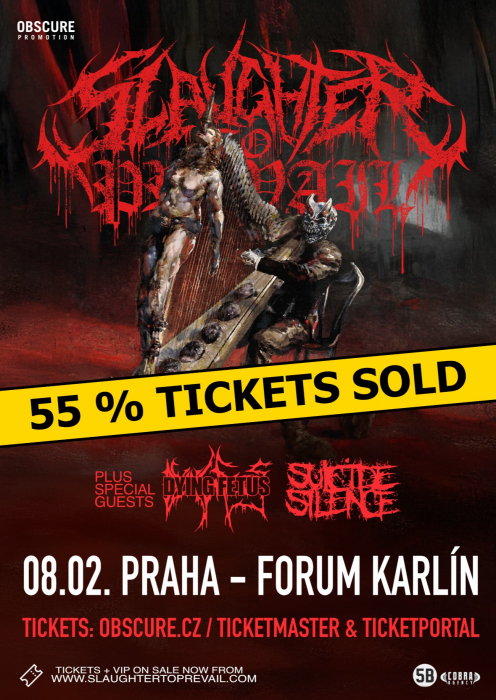 SLAUGHTER TO PREVAIL, DYING FETUS, SUICIDE SILENCE - Praha