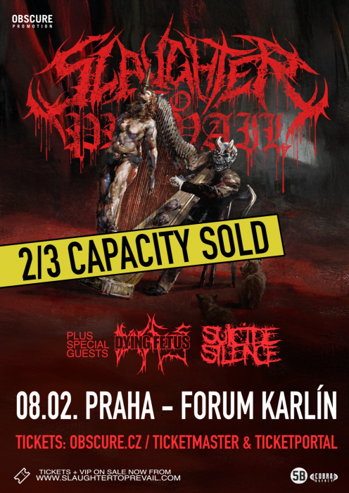 SLAUGHTER TO PREVAIL, DYING FETUS, SUICIDE SILENCE - Praha