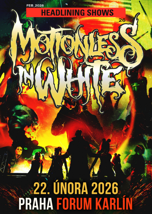 MOTIONLESS IN WHITE - Praha