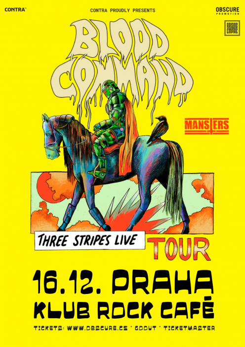 BLOOD COMMAND, THE MANSTERS - Praha