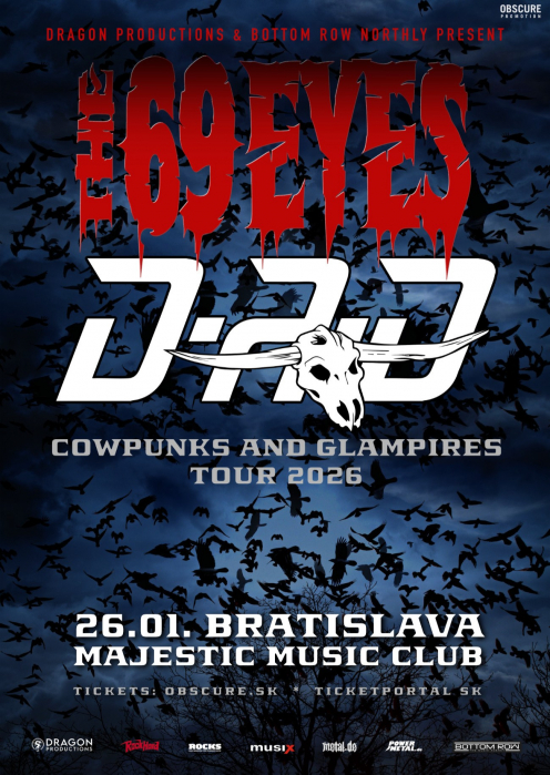THE 69 EYES, D-A-D - Bratislava
