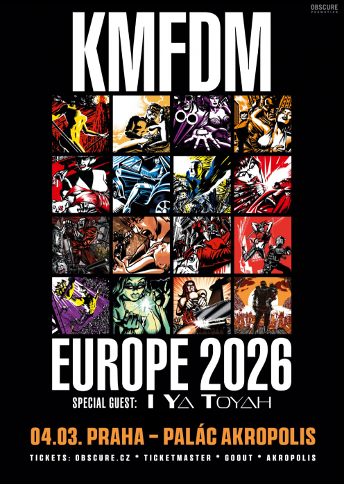 KMFDM, I YA TOYAH - Praha