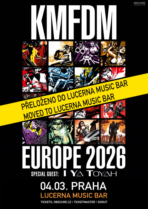 KMFDM, I YA TOYAH - Praha