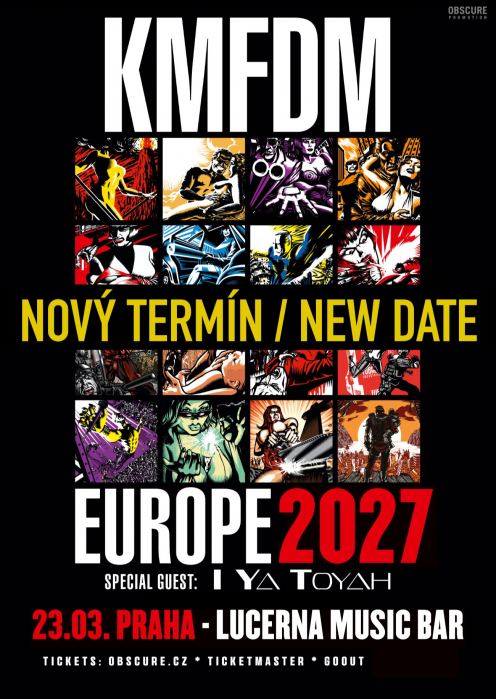 KMFDM, I YA TOYAH - Praha