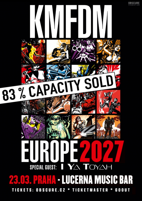 KMFDM, I YA TOYAH - Praha