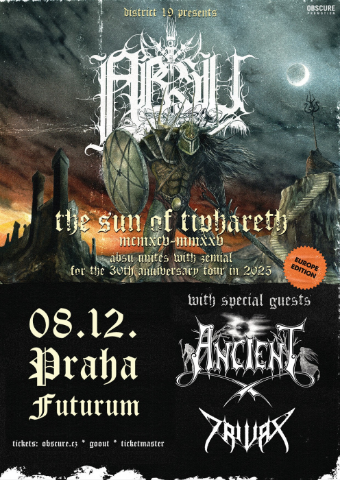 ABSU, ANCIENT, TRIVAX - Praha