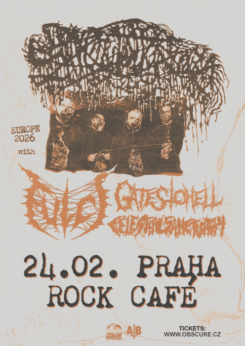 SANGUISUGABOGG, FULCI, GATES TO HELL, CELESTIAL SANCTUARY - Praha