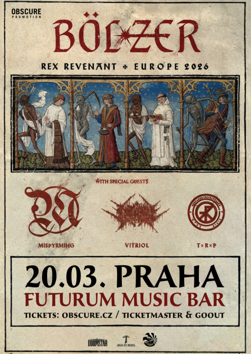 BØLZER, MISÞYRMING, VITRIOL, TREPANERINGSRITUALEN - Praha