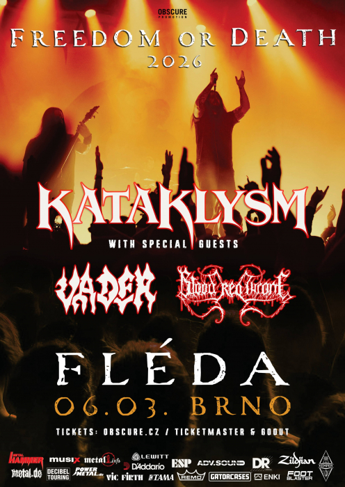 KATAKLYSM, VADER, BLOOD RED THRONE - Brno