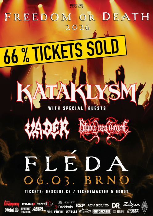 KATAKLYSM, VADER, BLOOD RED THRONE - Brno