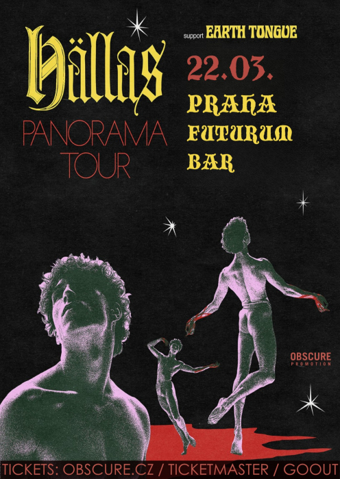 HÄLLAS, EARTH TONGUE - Praha