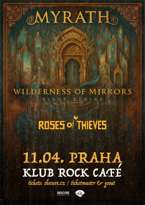 MYRATH, ROSES OF THIEVES - Praha