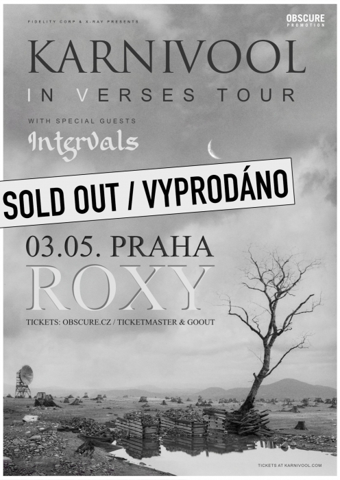 KARNIVOOL, INTERVALS - Praha