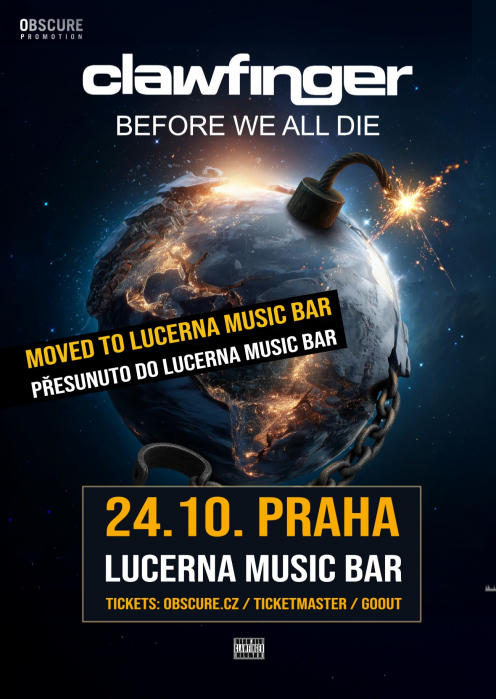 CLAWFINGER - Praha