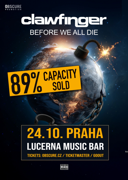 CLAWFINGER - Praha